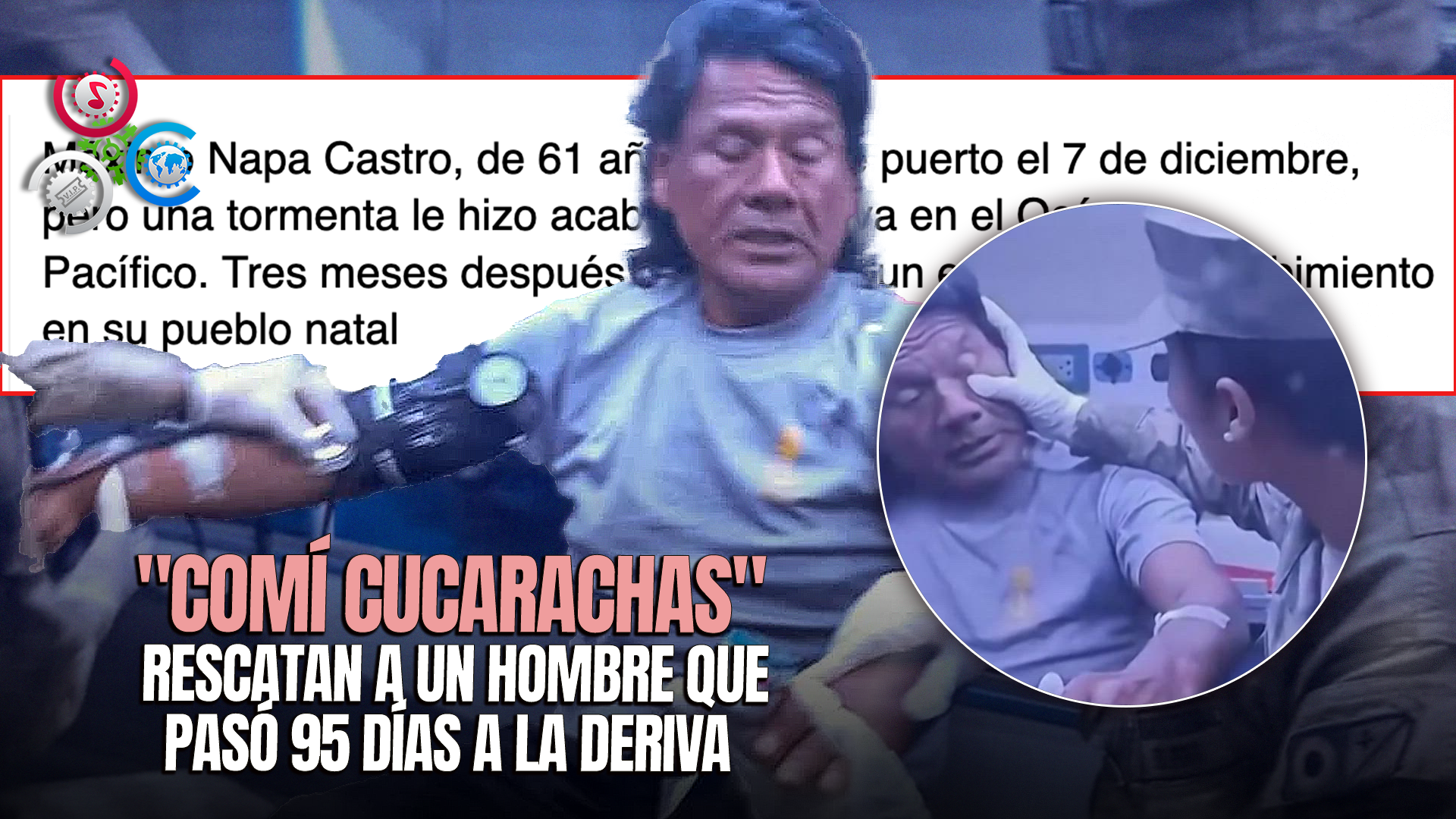 Pescador Peruano Sobrevive 95 Días A La Deriva En El Océano Pacífico