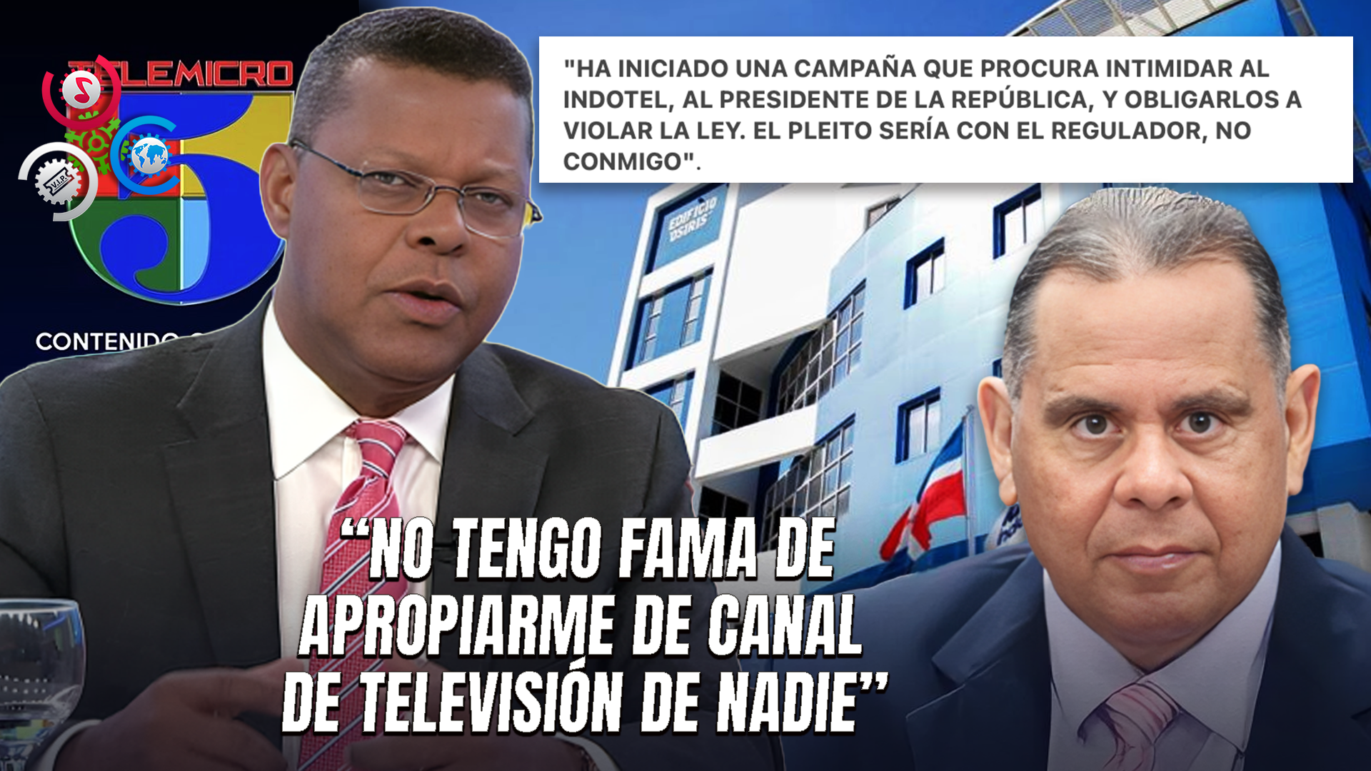 Dany Alcántara Responde A Gómez Díaz: “El Pleito No Es Conmigo, Es Con El Regulador”