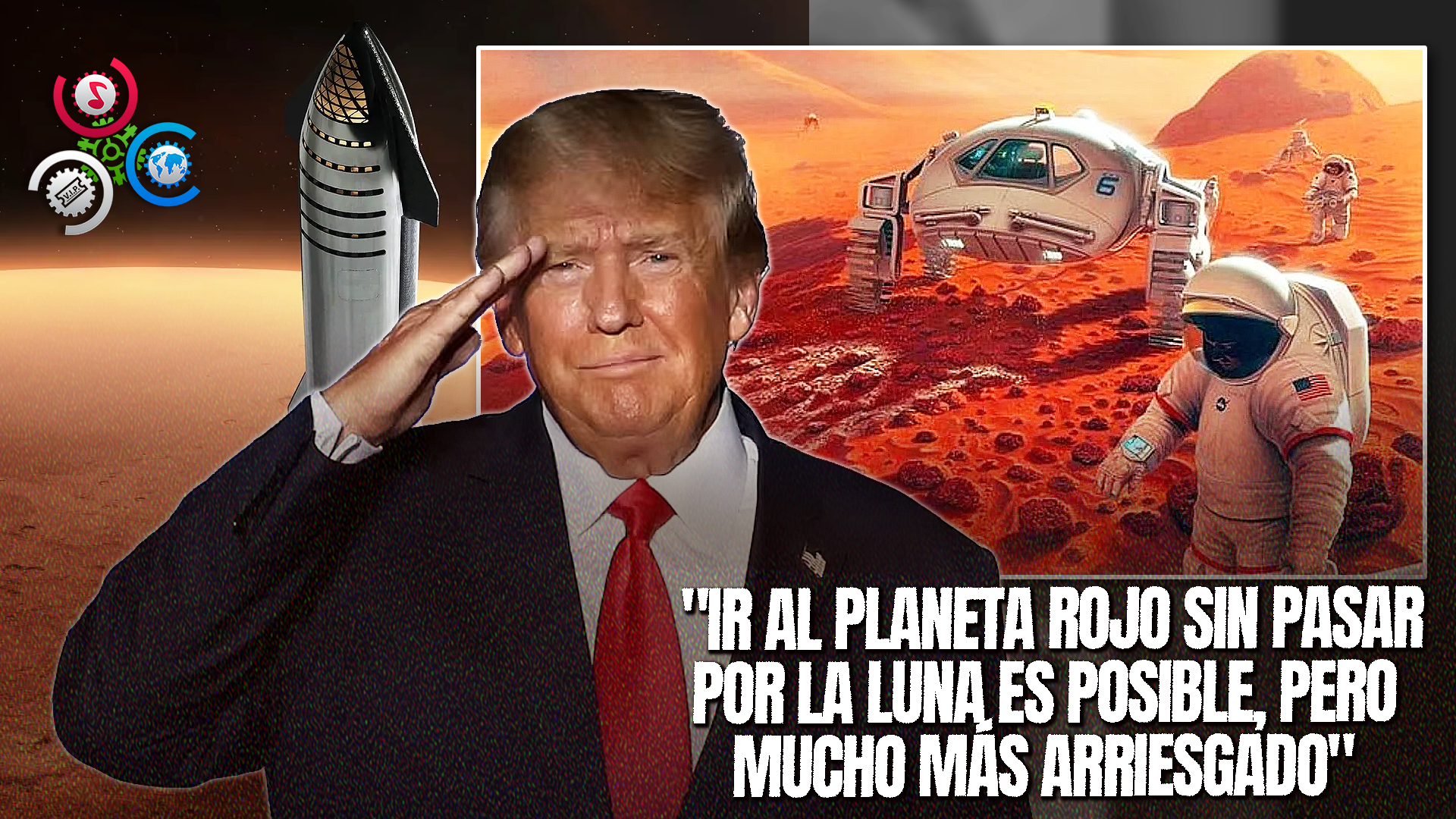 ¿Podría El Ser Humano Llegar A Marte, Como Anunció Donald Trump?