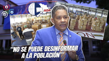Eugenio Cedeño Corrige A ADP: “Más De 6 MIL NO 900 Escuelas Recibieron Kits Escolares”