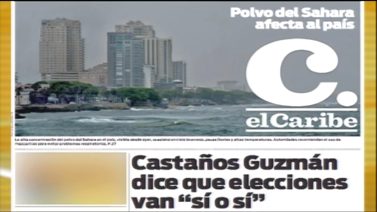 Las Principales Portadas De Los Periódicos En El Día De Hoy 23 De Junio Del Año 2020