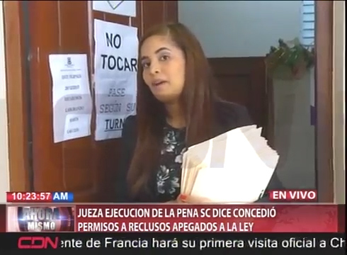 Habla La Jueza Que Concedió 62 Permisos A Reclusos En Navidad