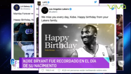 De Esta Manera Celebraron El Cumpleańos De Kobe Bryant