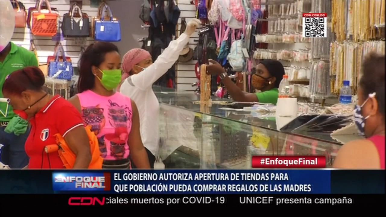 El Gobierno Autoriza Apertura De Tiendas Para Comprar Regalos De Las Madres
