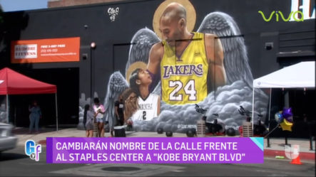 Cambiarán Nombre De La Calle Frente Al Staples Center A Kobe Bryant BLVD