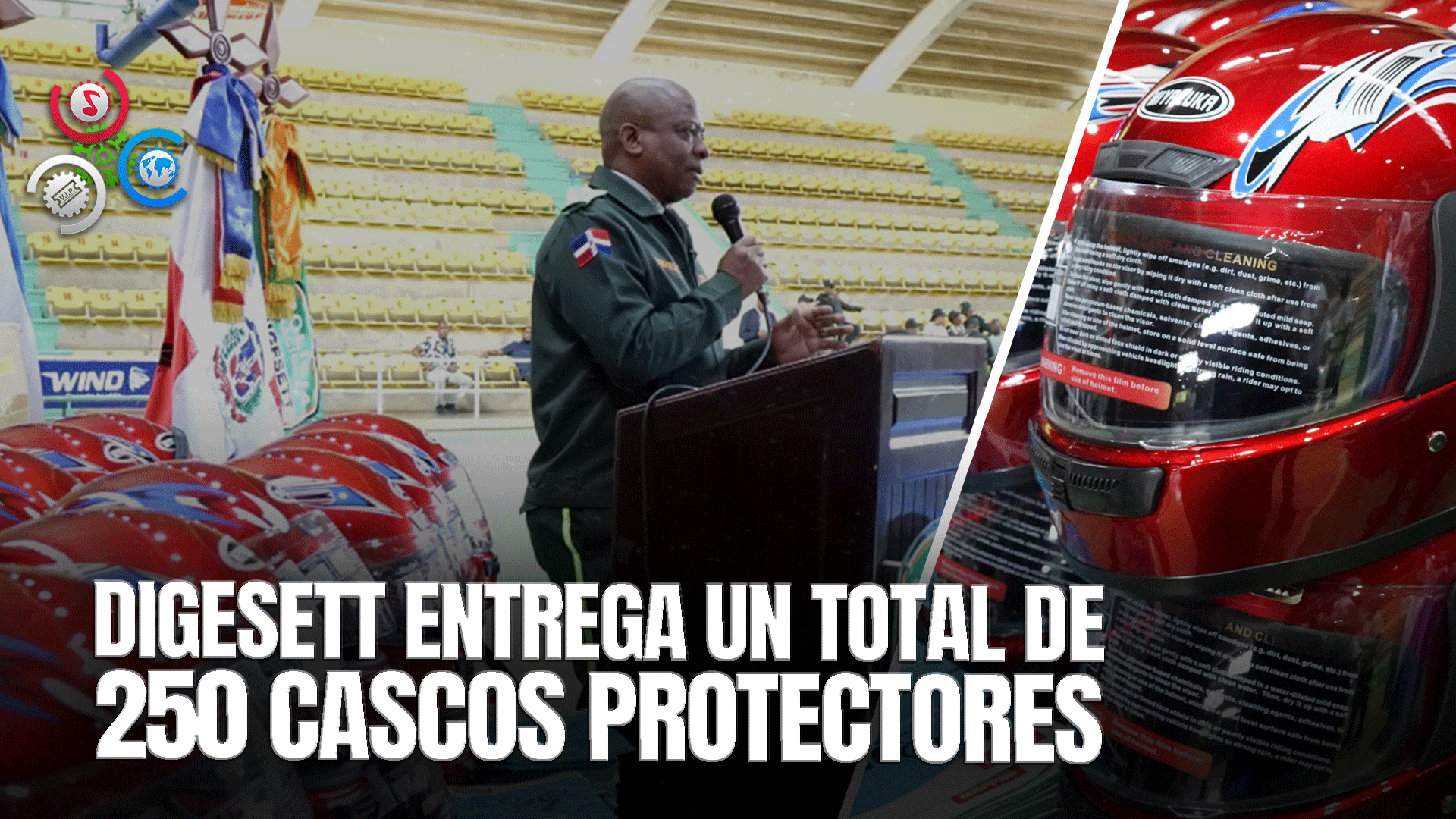 Motociclistas De San Pedro De Macorís Reciben La Campaña “Un Casco Para Salvar Tu Vida”