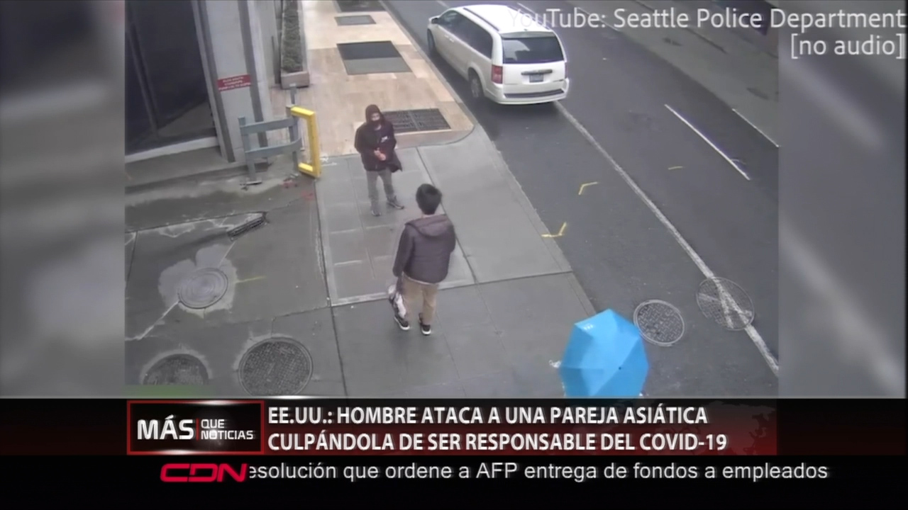 Hombre Le Da Una Galleta A Un Chino Acusandolo De Ser Responsable Del COVID-19