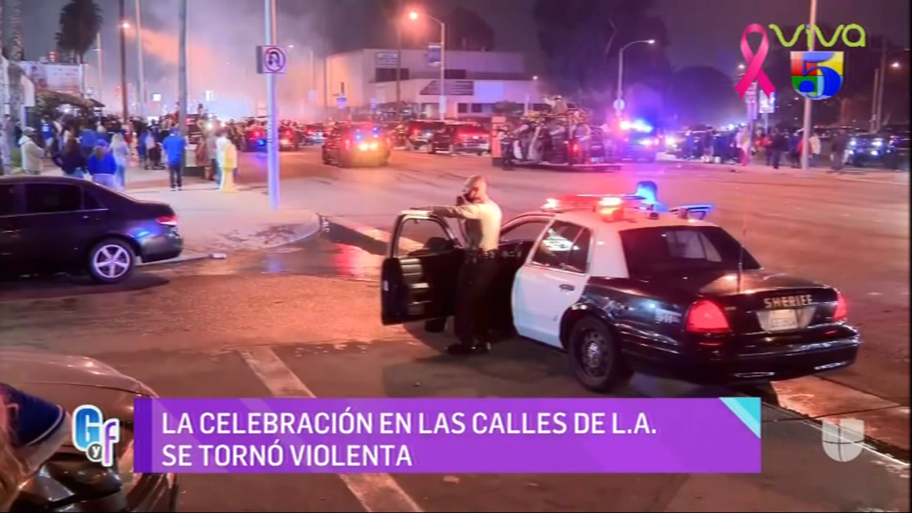 De Esta Forma Celebraron En Los Angeles El Triunfo De Los Dodgers