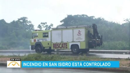 Sofocan Incendio En Depósito De Basura En San Isidro