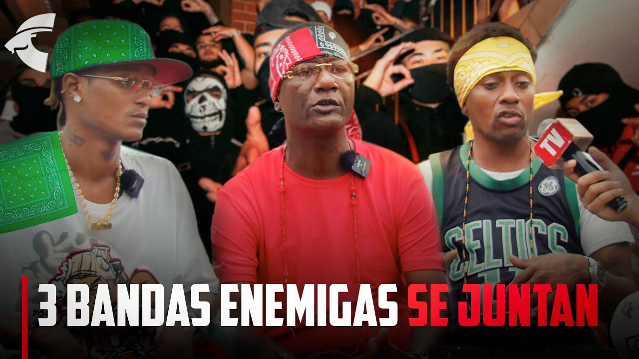 3 BANDAS ENEMIGAS SE JUNTAN EN ENTREVISTA / Trinitario, Sangre Y King