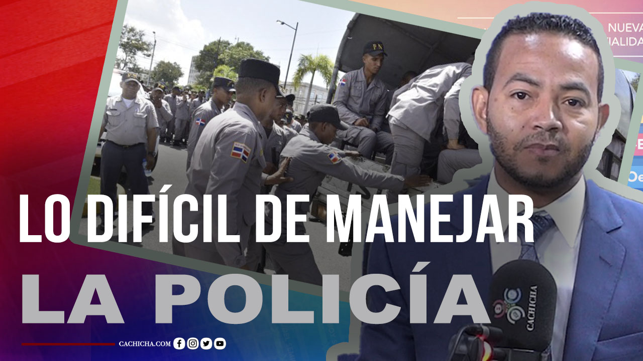 Lo Difícil Que Es Manejar La Institución De La Policía  | Tu Mañana By Cachicha
