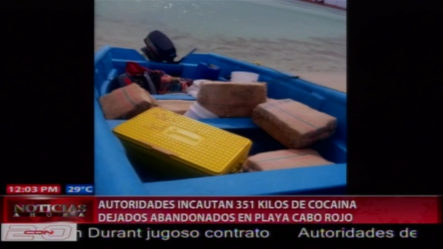 Dejan Abandonados 351 Kilos Supuestamente De Cocaína En Playa Cabo Rojo