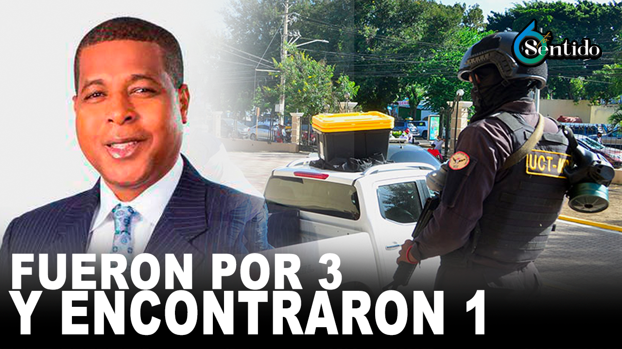 FUERON POR 3 Y ENCONTRARON SOLO 1