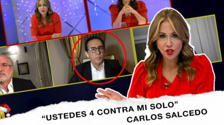Mariasela Y Todo Su Equipo Confrontan Al Abogado Carlos Salcedo