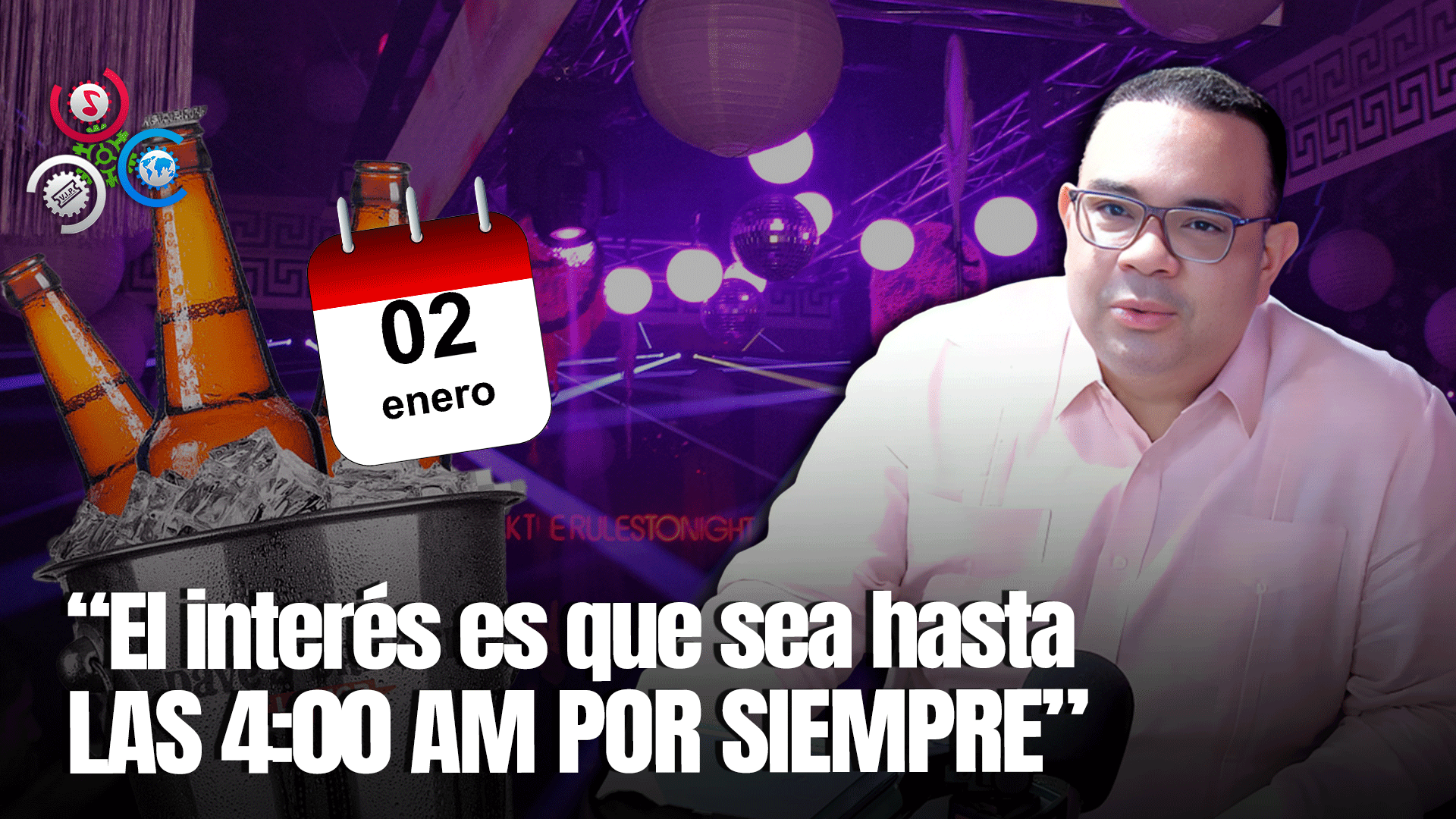 Abel Guzmán Then: ‘Extensión Del Horario Venta De Bebidas Alcohólicas No Debe Pasar Del 2 De Enero’
