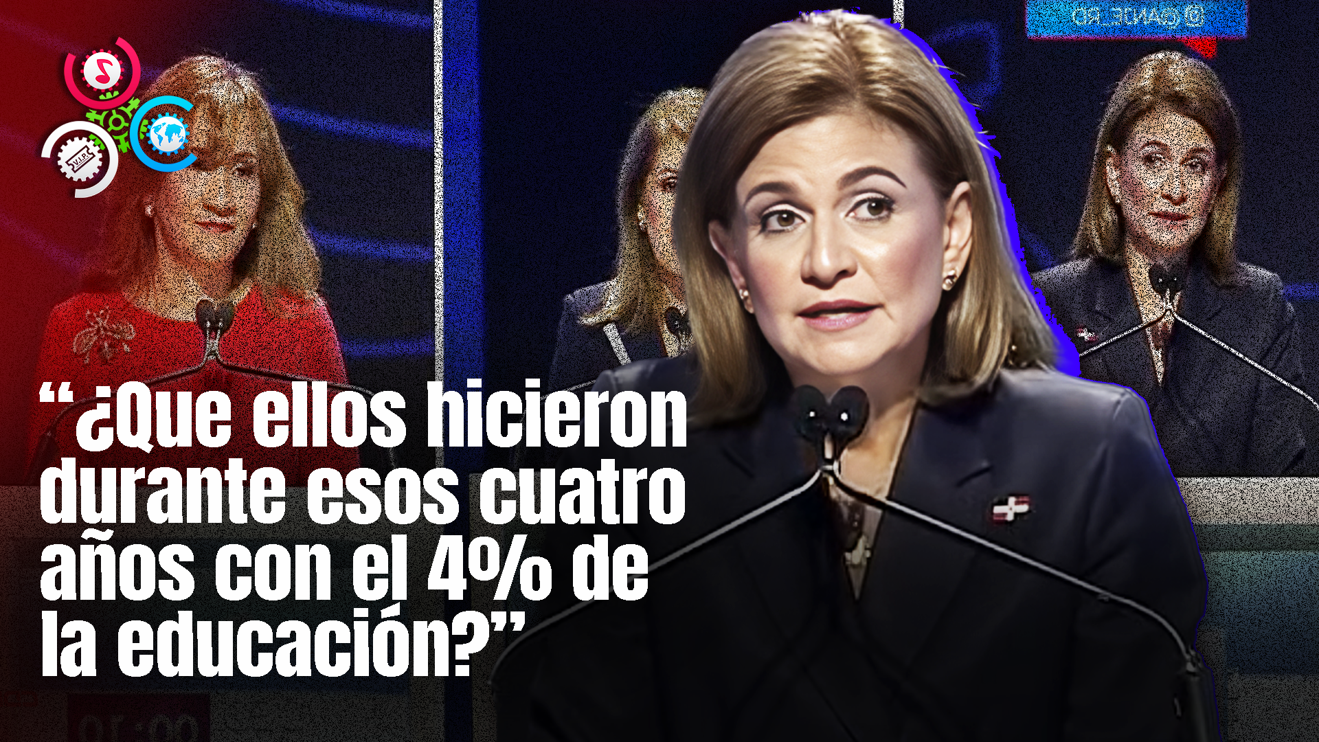 Raquel Peña:”¿Y Ellos Que Hicieron En Esos 4 Años Con El 4% De Educación?”