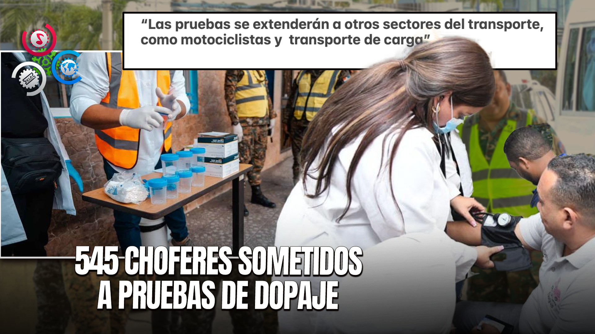 Intrant Detecta 17 Choferes Con Sustancias Ilícitas En Pruebas De Dopaje “Se Les Retirará Licencia”