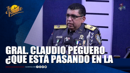 Gral. Claudio Peguero ¿Qué Está Pasando En La (COOPOL)?