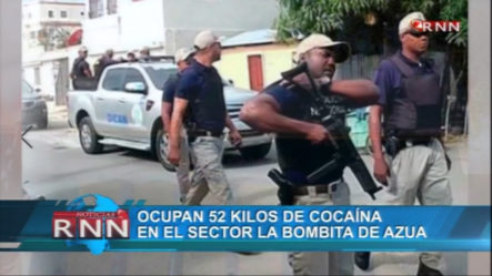 Ocupan 52 Kilos De Cocaína En El Sector De La Bombita De Azua