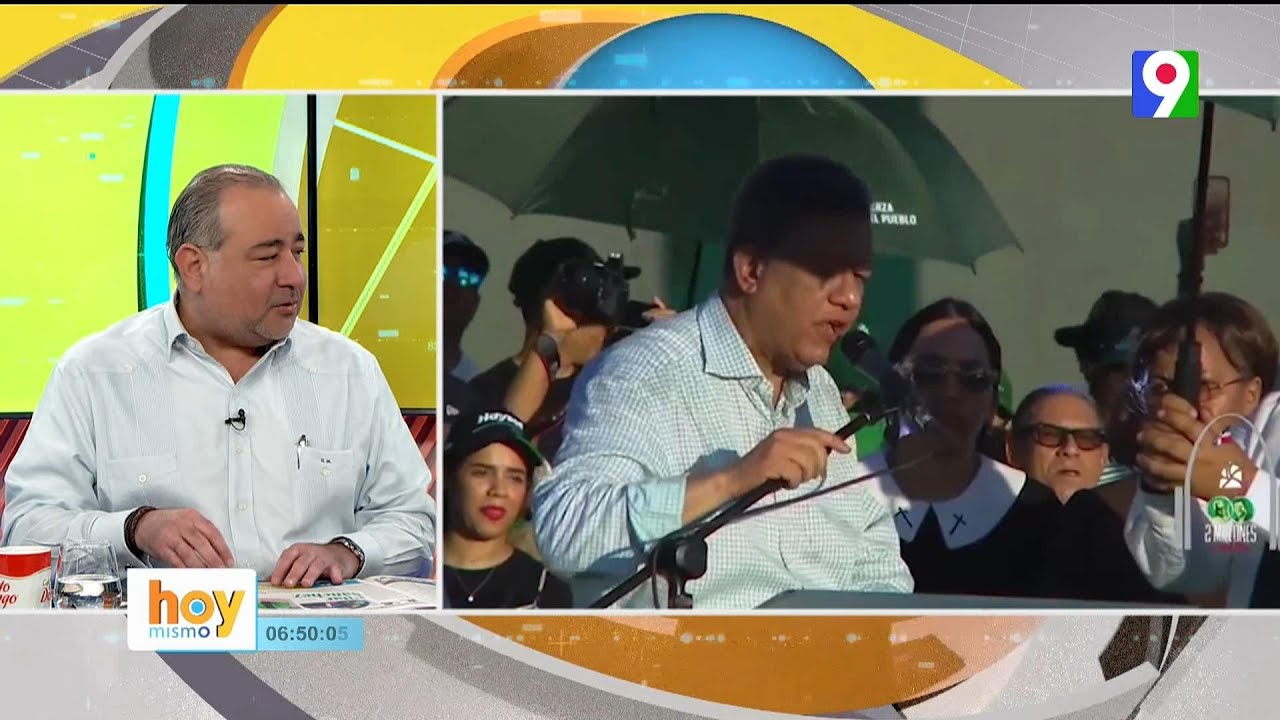 Dany Alcántara Dice: “Leonel F. Fue Muy Arriesgado Al Reunir Personas En Plaza De La Bandera”