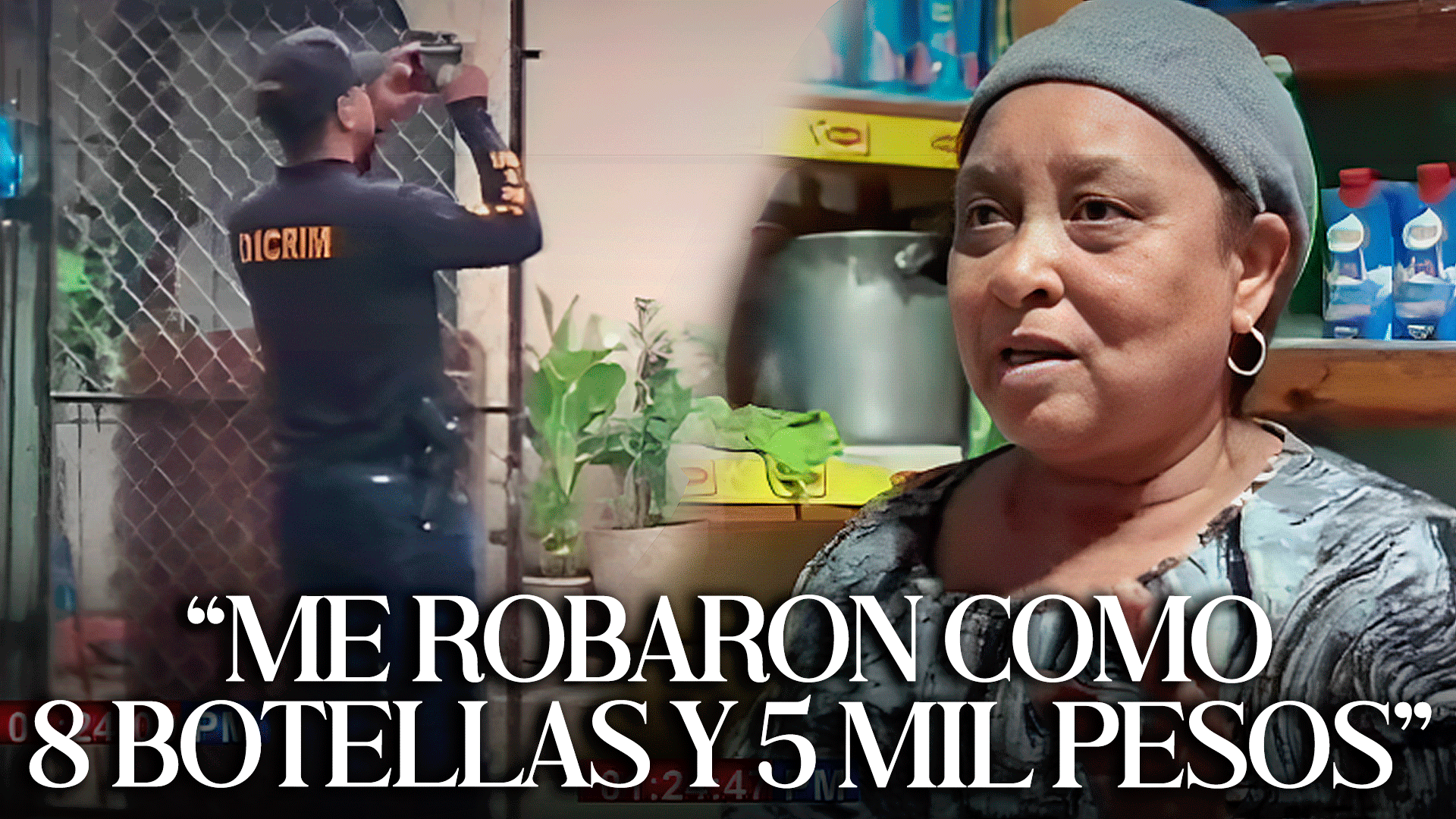 Señora Revela Como Delincuentes Penetraron A Su Negocio Robándole Dinero Y Bebidas