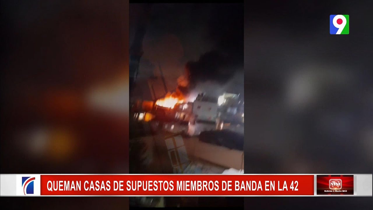 Queman Tres Casas En Calle 42 De Capotillo Por Retaliación