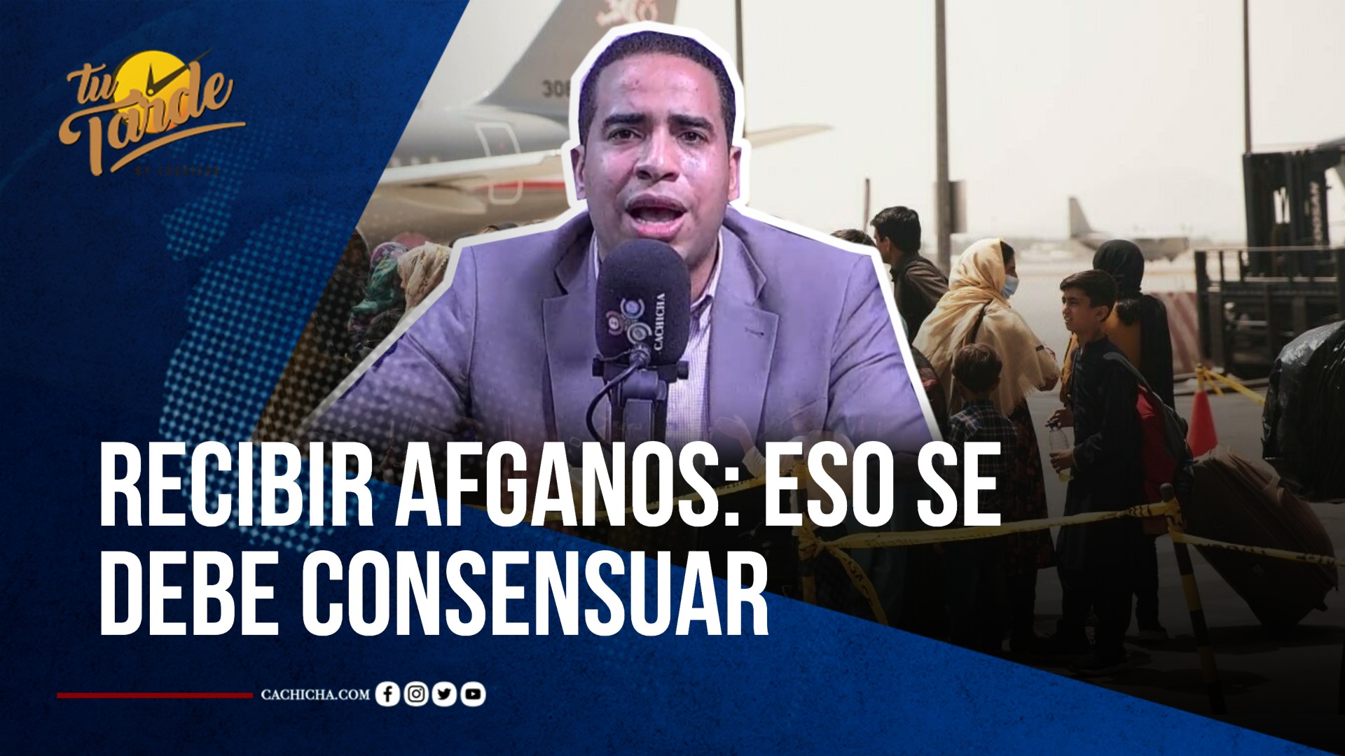 Decisión Para RD Recibir Afganos Debe Consensuarse A Nivel Congresual | Tu Tarde