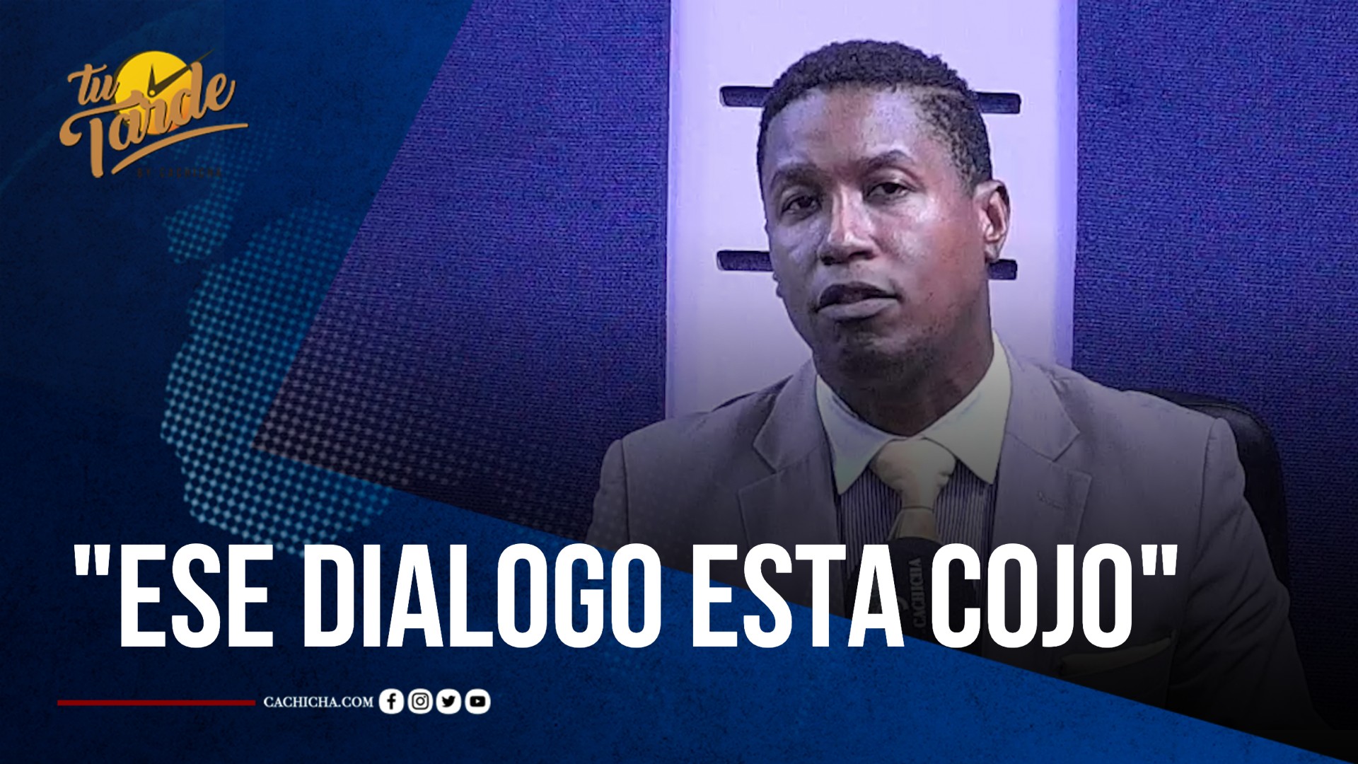 El Dialogo Convocado Está Cojo Asegura Comunicador | Tu Tarde