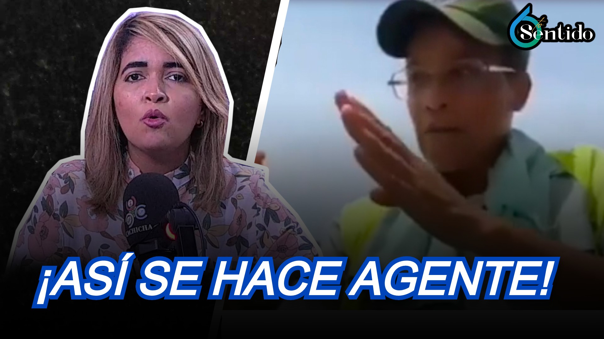 Destacan A La Agente Que Detiene Conductor Por Placas DD | 6to Sentido