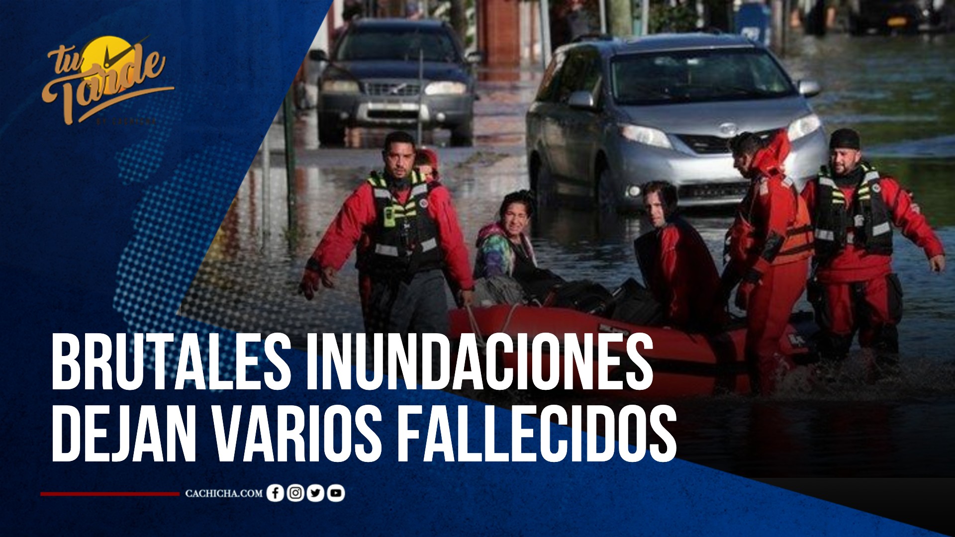 Brutales Inundaciones Dejan Varios Fallecidos Y Cuantiosos Daños En Nueva York, Nueva Jersey Y Pensilvania | Tu Tarde
