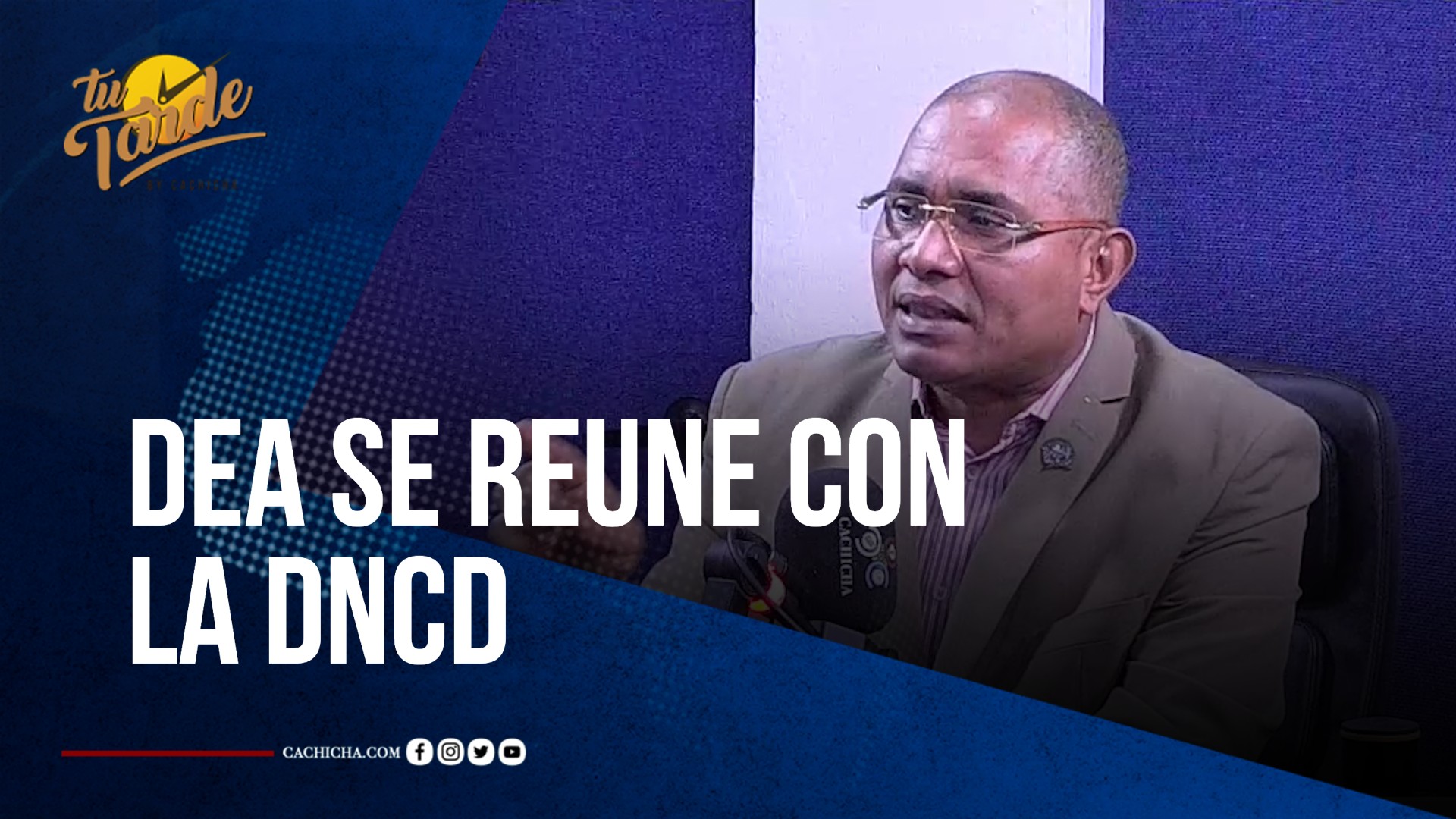 Jefe Regional Y Agentes Especiales De La DEA Se Reúnen Con Director De La DNCD | Tu Tarde