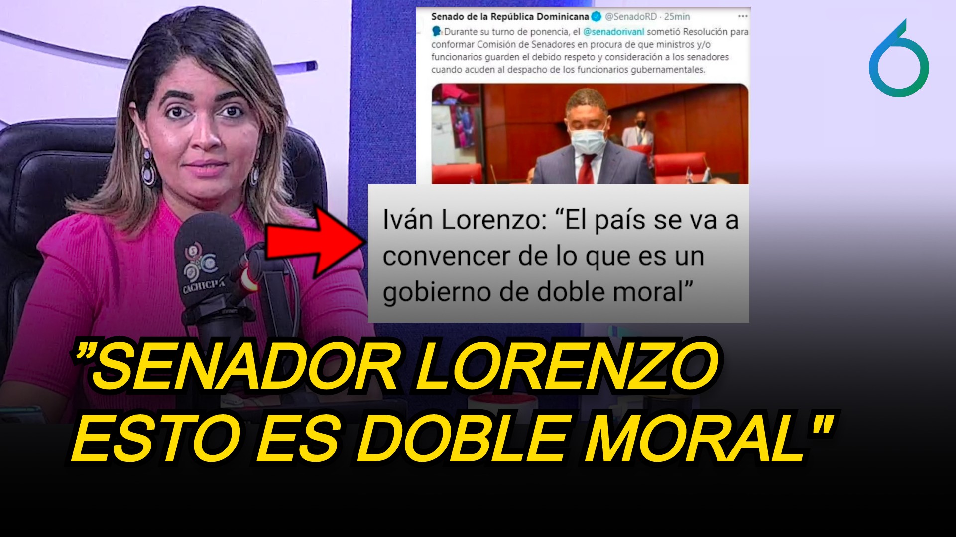 Nilda Alaniz: ”Senador Lorenzo Esto Es Doble Moral” | 6to Sentido