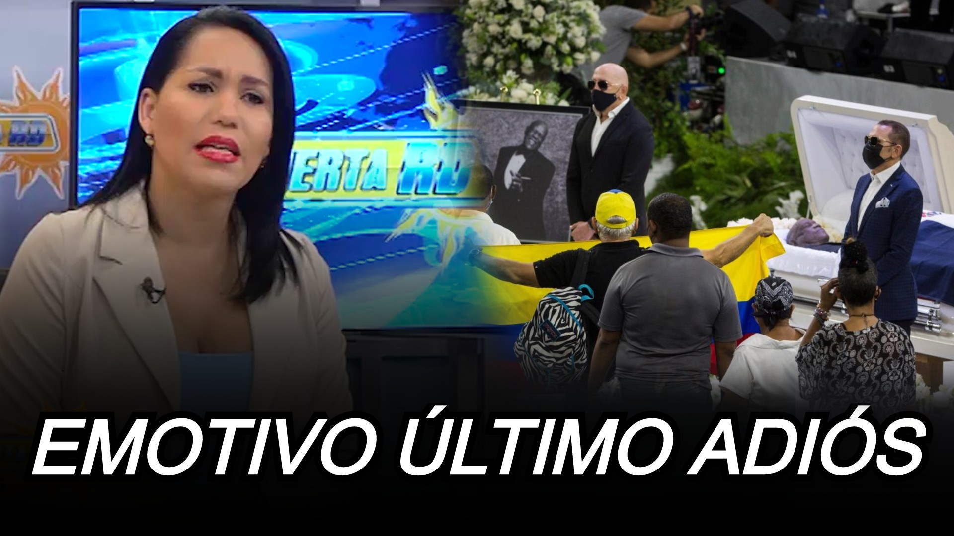 Dominicanos Dan Un Emotivo último Adiós A La Leyenda De La Música Johnny Ventura