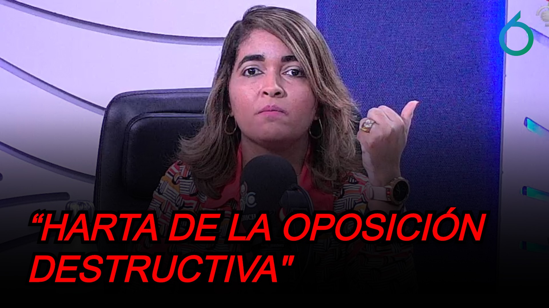 Nilda Alaniz: “Harta De La Oposición Destructiva” | 6to Sentido