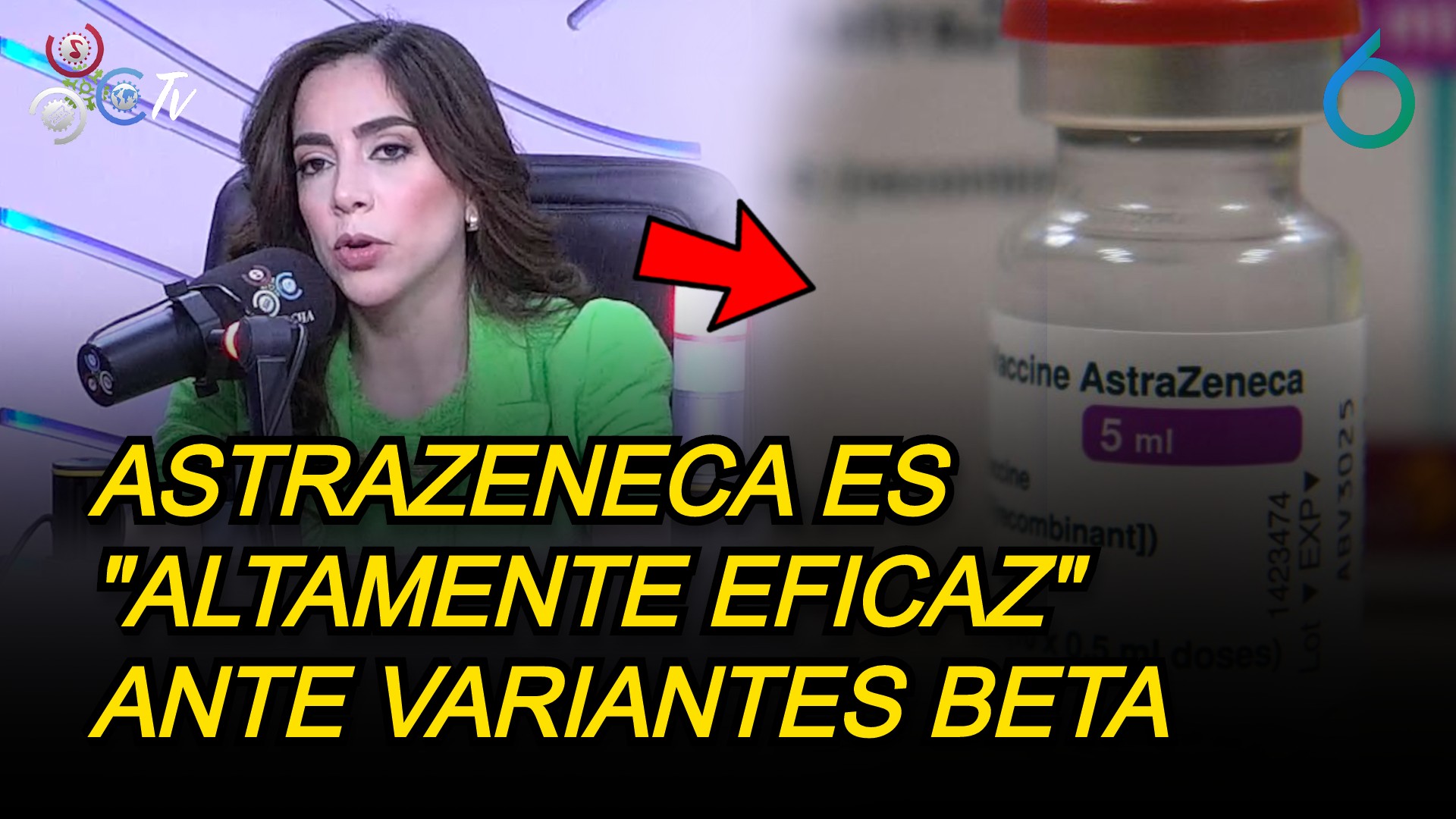 La Vacuna De AstraZeneca Es “altamente Eficaz” Ante Variantes Beta Y Delta | 6to Sentido