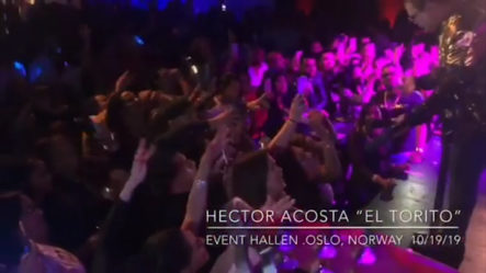 Presentación De Héctor Acosta “El Torito” En Even Hallen, Oslo, Noruega