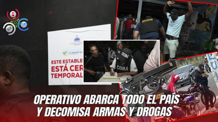 Policía Desmantela Puntos De Drogas Y Armas: 78 Arrestos En 48 Horas Durante Operativo “Garantía De Paz 2.0”