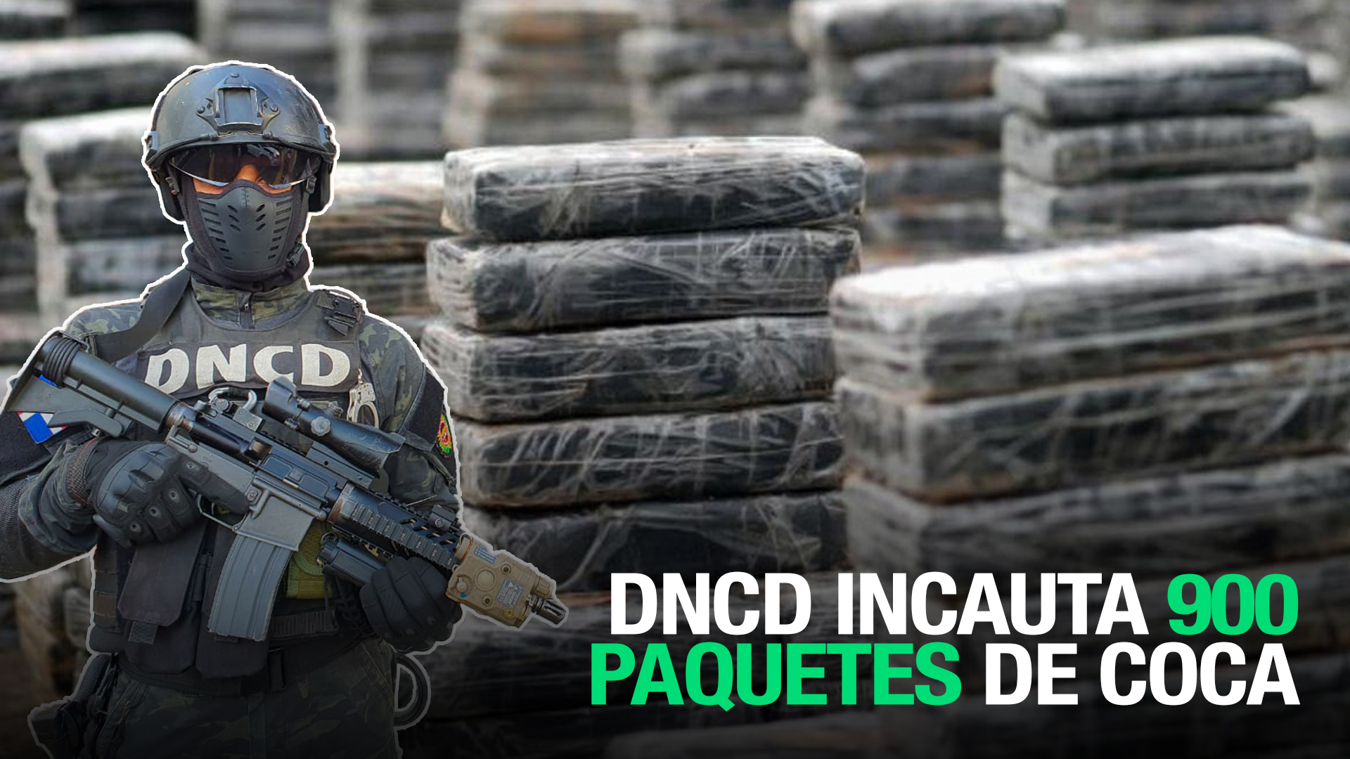 Incautan 900 Paquetes Presumiblemente De Cocaína