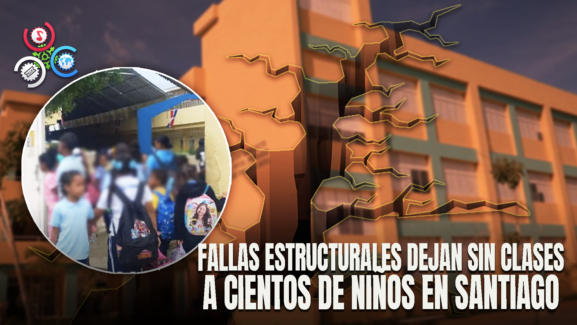 944 Estudiantes Sin Aulas Tras Cierre De Escuela En Santiago Por Fallas Críticas