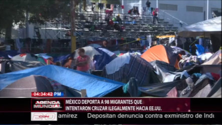 México Deporta A 98 Migrantes Que Intentaron Cruzar Ilegalmente Hacia EU