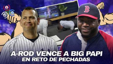 A-Rod Y Big Papi Se Enfrentan En Divertida Competencia De Pechadas Durante La Serie Mundial