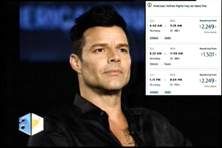Ricky Martin Se Alza Contra Las Lineas Aéreas Por Subidas De Precios Desde Miami A Puerto Rico