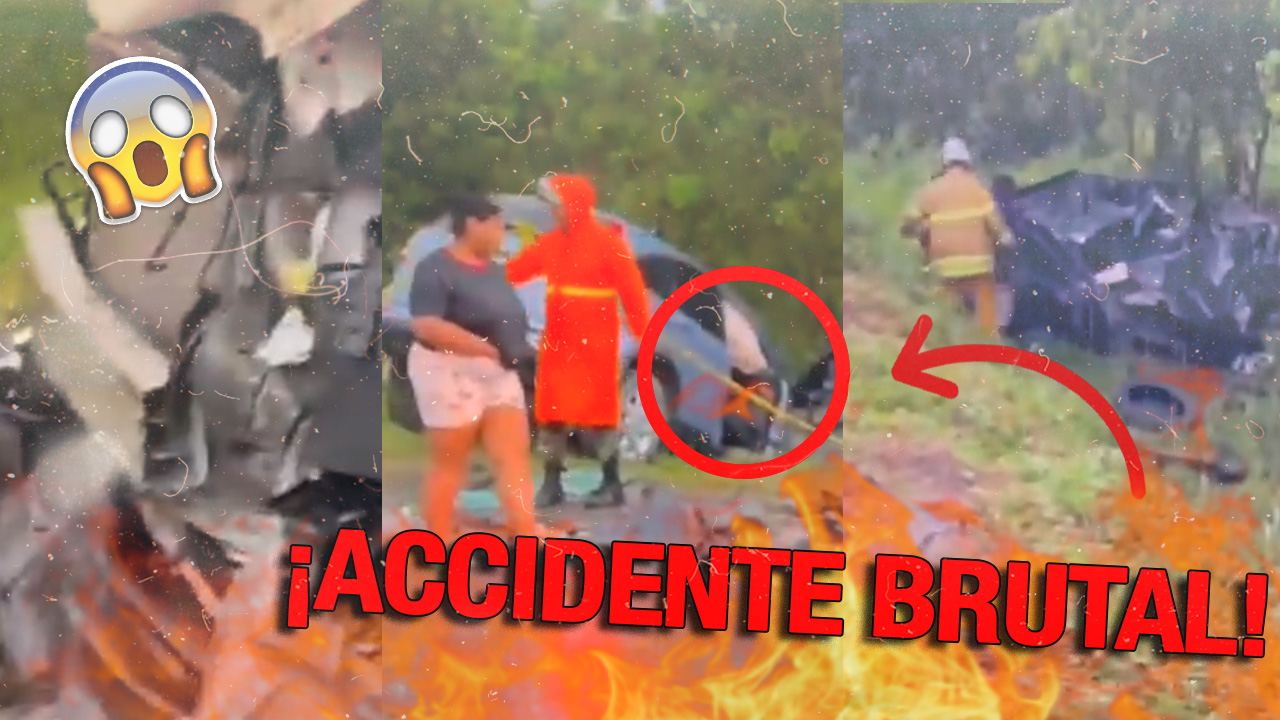 ¡Brutal Accidente Deja Dos Personas Muertas!