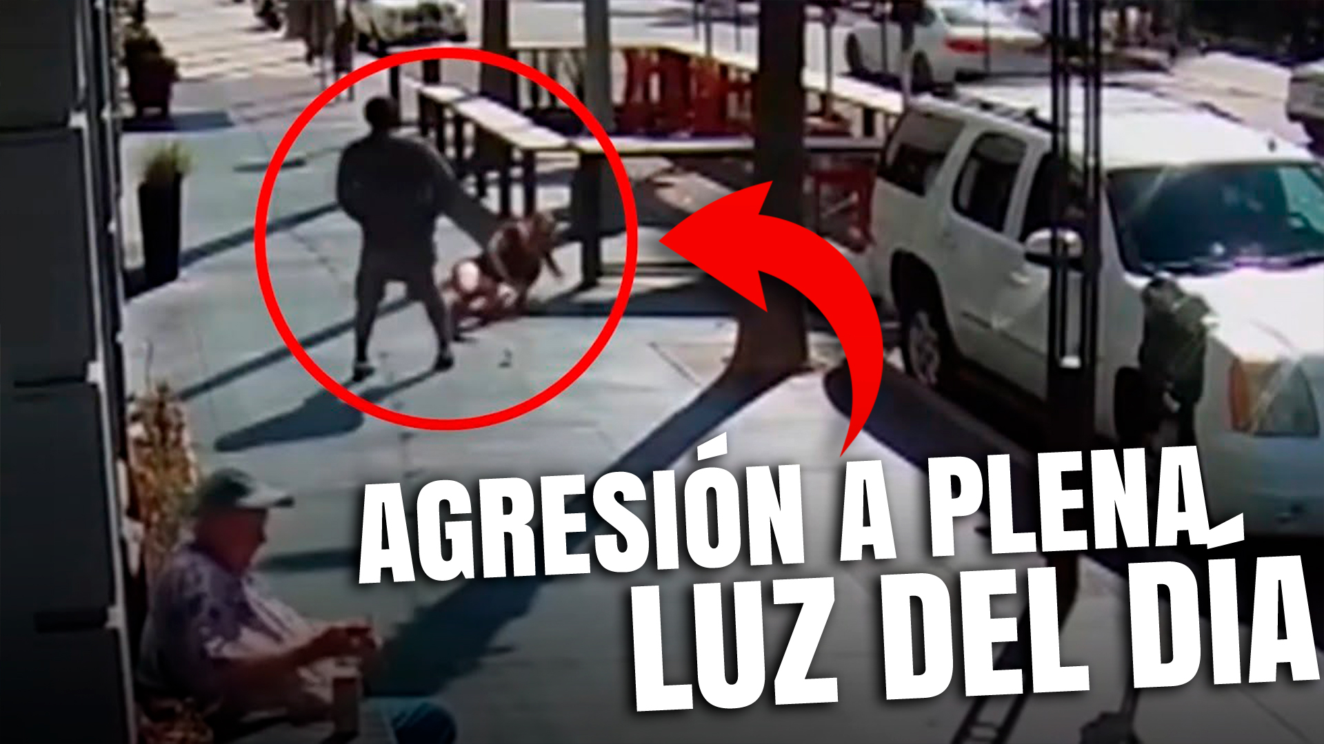 Supuesto Indigente Agrede A Una Mujer En California A Plena LUZ DEL DÍA