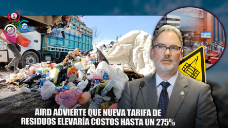 AIRD Alerta Por Tarifa De Vertimiento Y Ley De Residuos