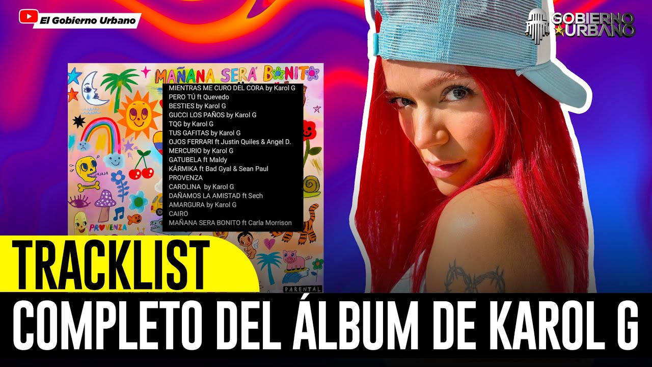 ÁLBUM DE KAROL G/ BAD BUNNY Y SHAKIRA SON LOS GRANDES AUSENTES