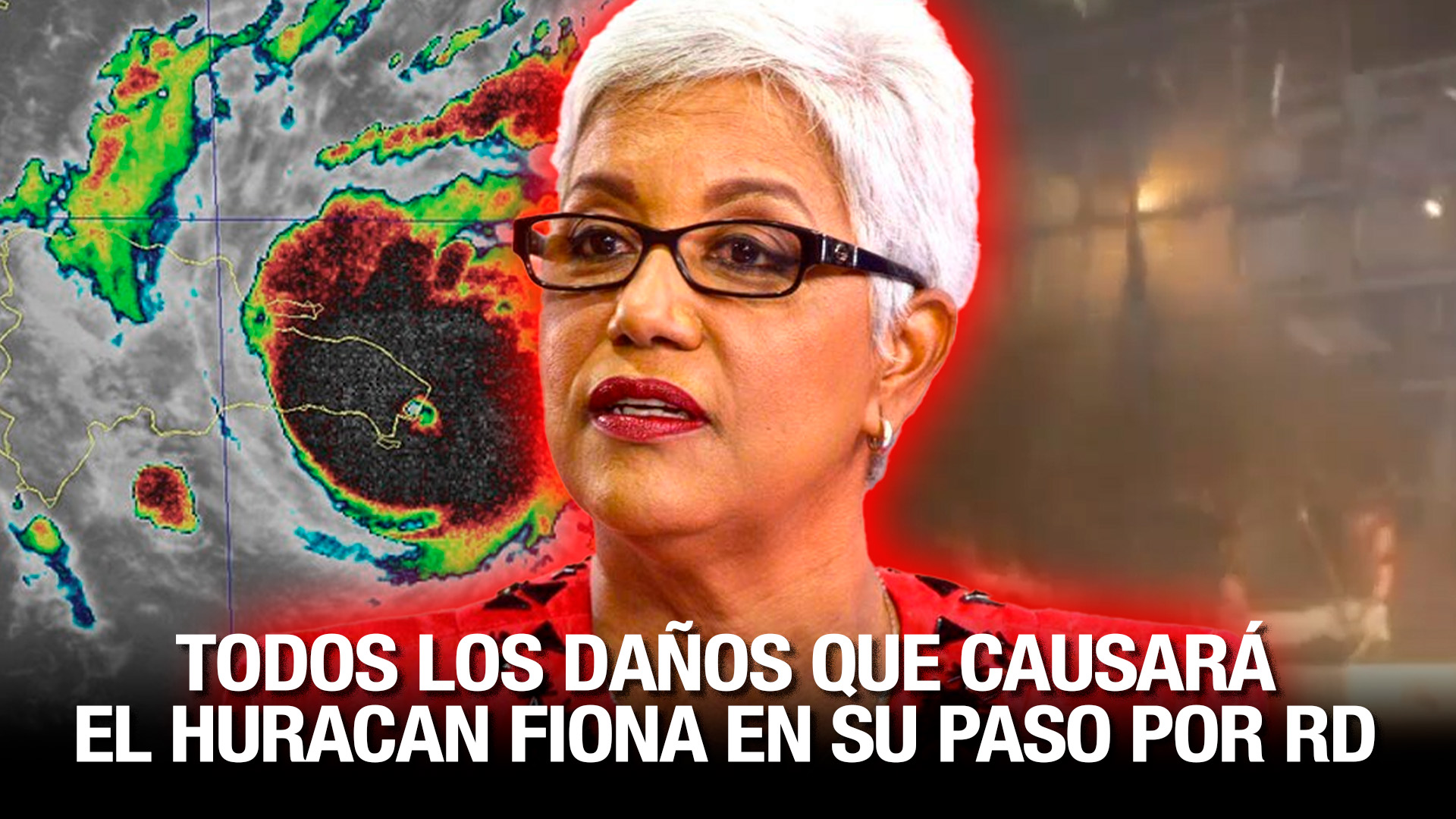 ¡Los Estragos De Fiona! Primer Huracán En Tocar Republica Dominicana Tras 18 Años