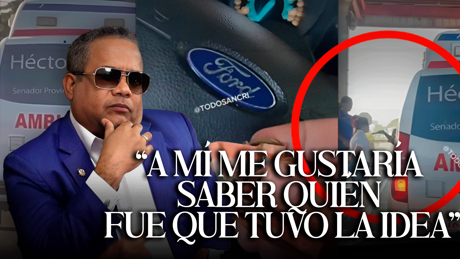 Héctor Acosta Denuncia El Cobro De Peajes A Ambulancias: Una Medida INSENSIBLE En Tiempos Navideños