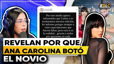 Ana Carolina Botó Al Novio De Mala Manera “Richard Y Fogón Revelan La Razón”
