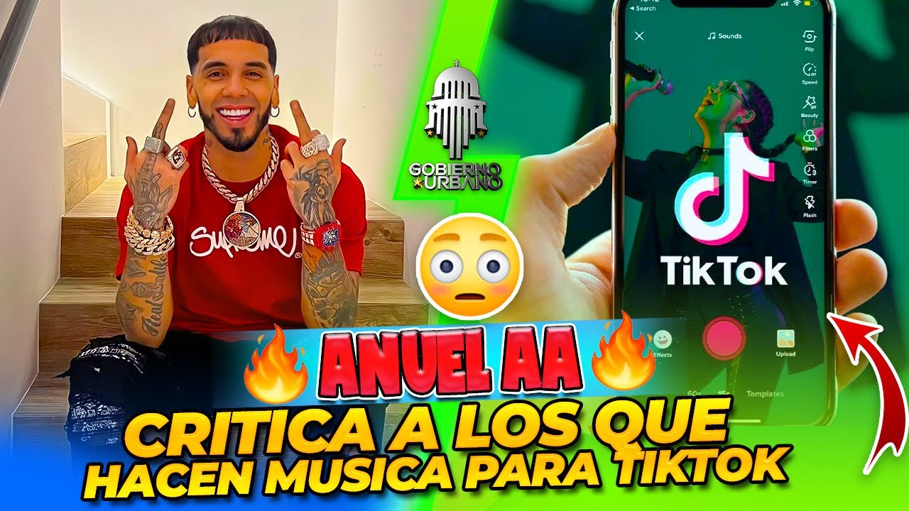 ANUEL AA CRITICA A LOS QUE HACEN MÚSICA PARA TIKTOK